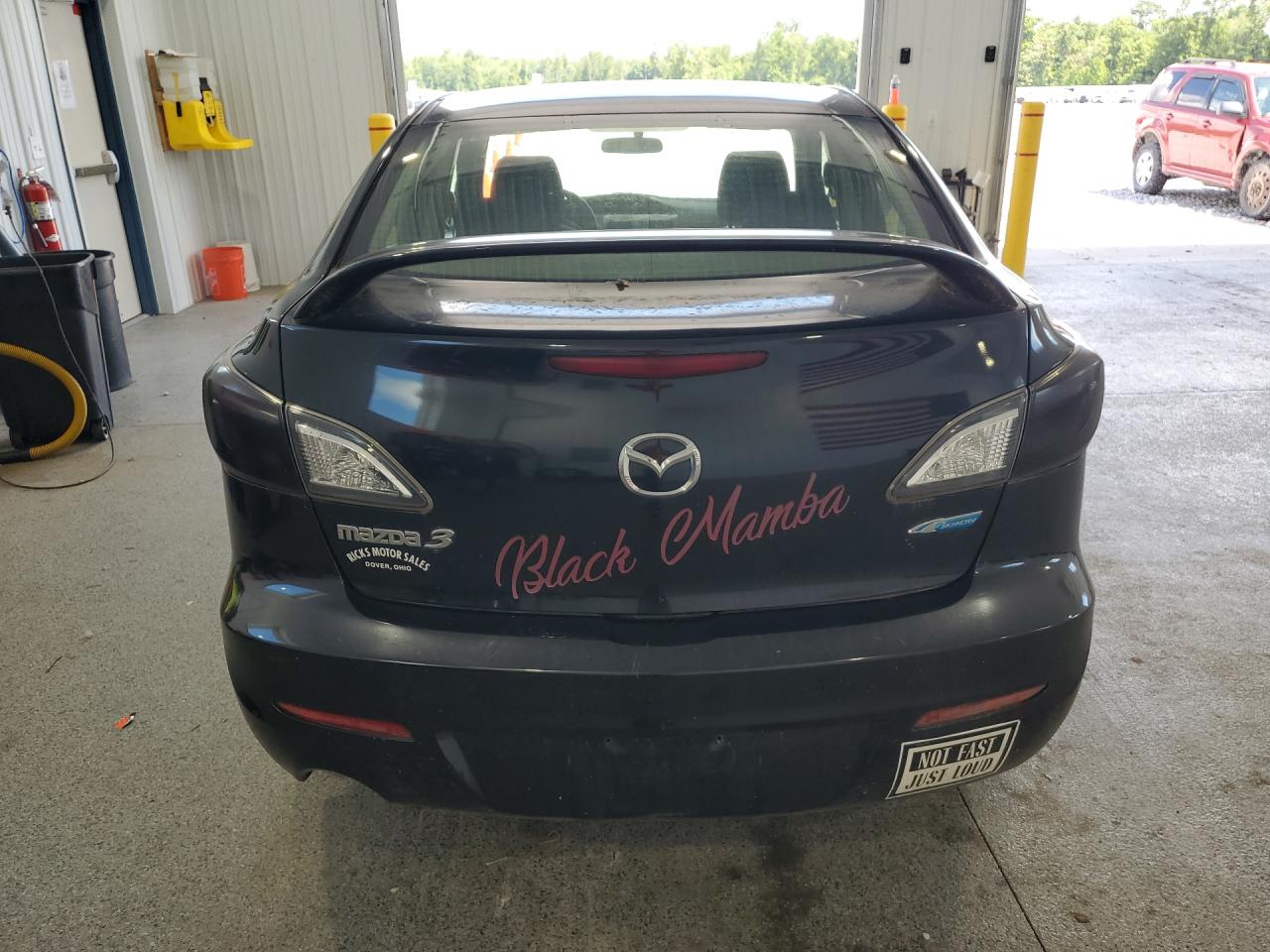 2013 Mazda 3 I Black vin: JM1BL1U73D1752837 Damage: Rear Bumper, Multiple Scratches Heavy, 3