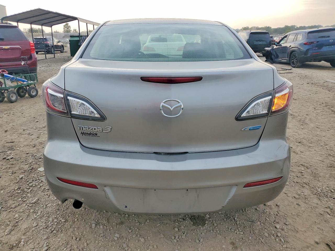 2013 Mazda 3 I Silver vin: JM1BL1U73D1826984