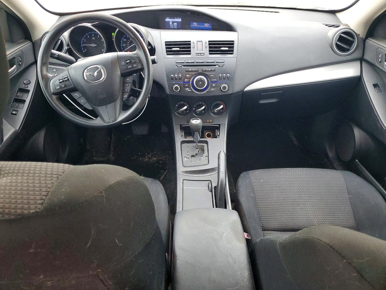 2013 Mazda 3 I Silver vin: JM1BL1U73D1826984