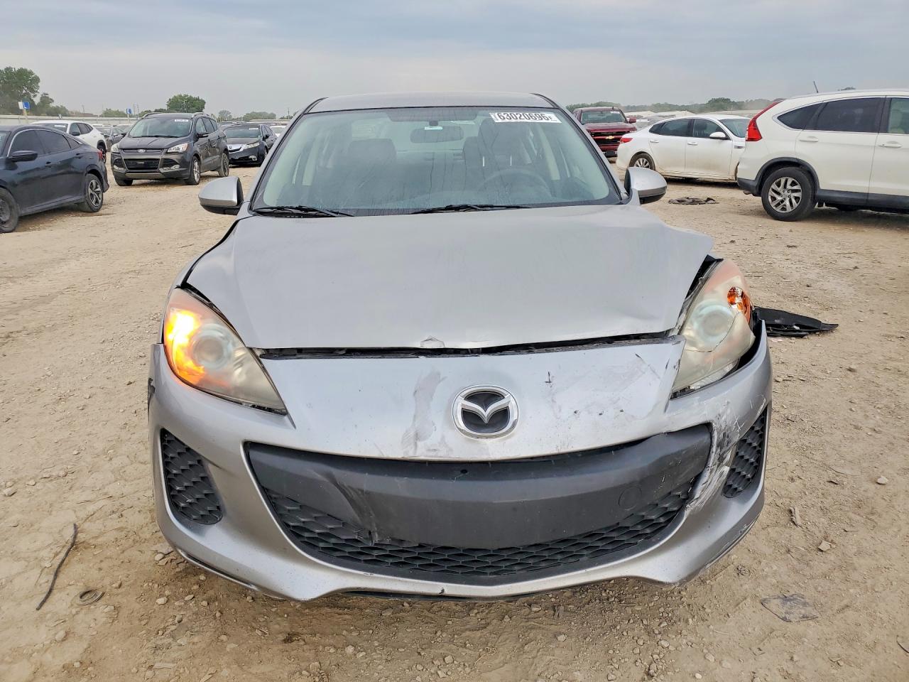 2013 Mazda 3 I Silver vin: JM1BL1U73D1826984