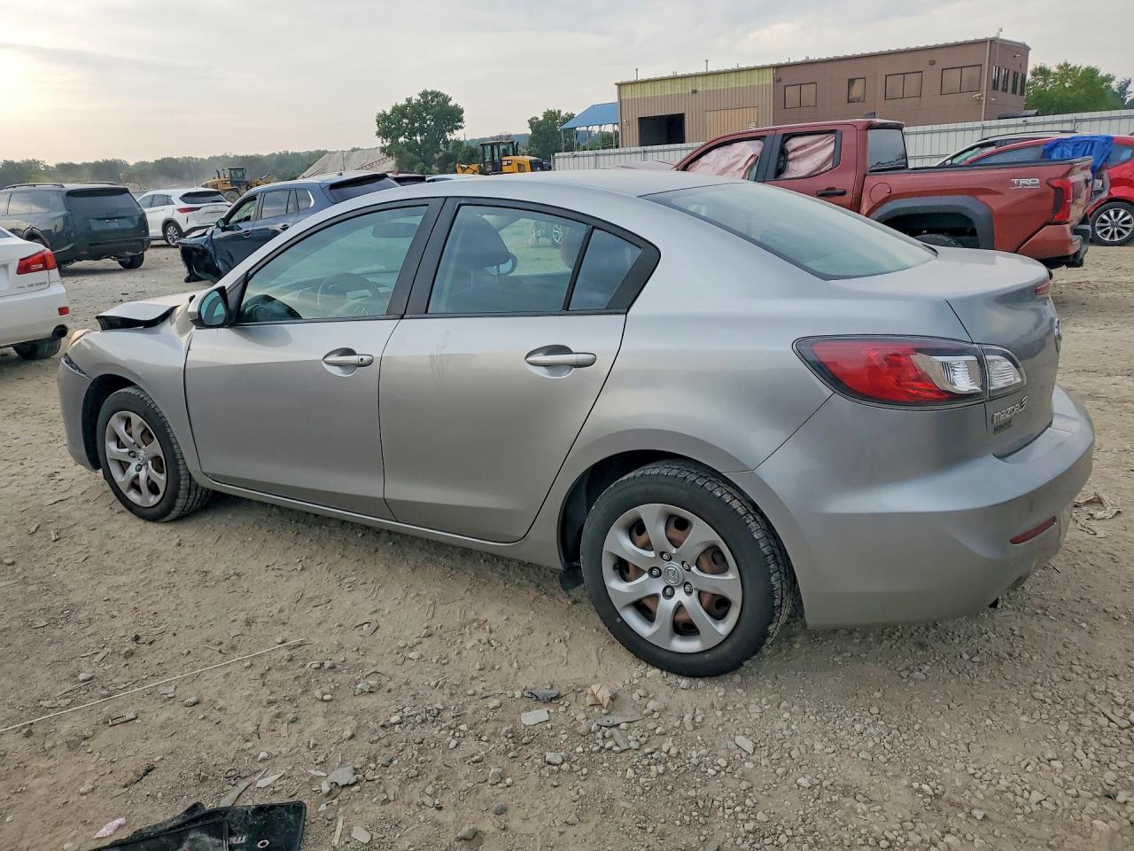 2013 Mazda 3 I Silver vin: JM1BL1U73D1826984