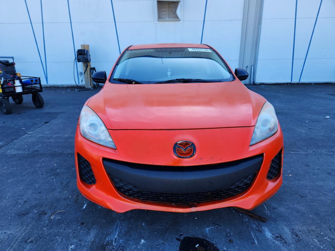 2013 Mazda 3 I Orange vin: JM1BL1U74D1702688
