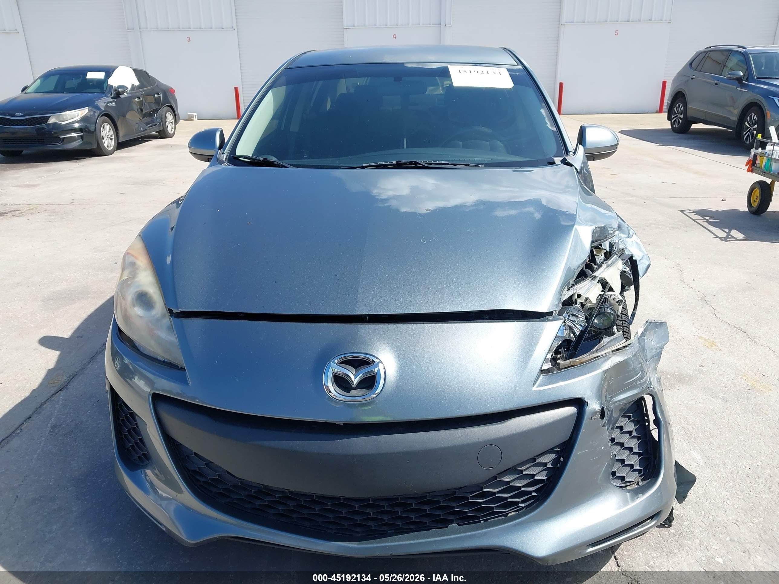 2013 Mazda Mazda3 I Sport Blue vin: JM1BL1U74D1777486