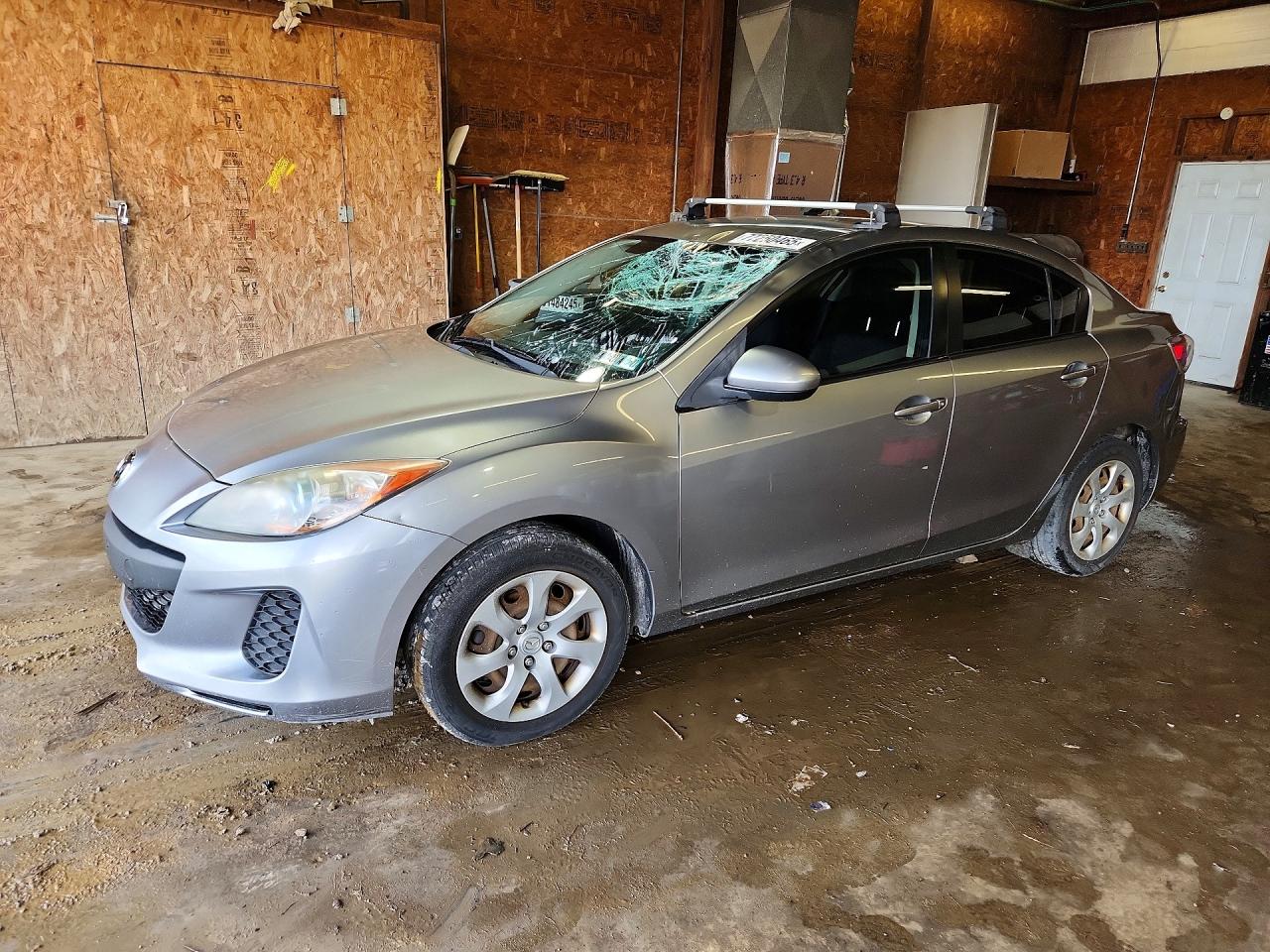 2013 Mazda 3 I Silver vin: JM1BL1U76D1719900