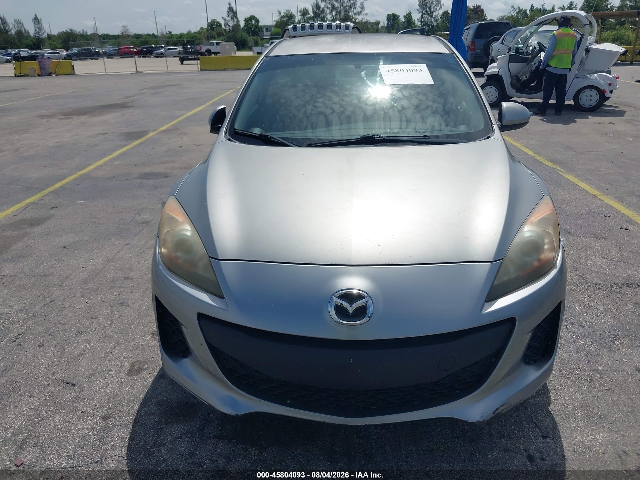 2013 Mazda Mazda3 I Sport Gray vin: JM1BL1U76D1747812