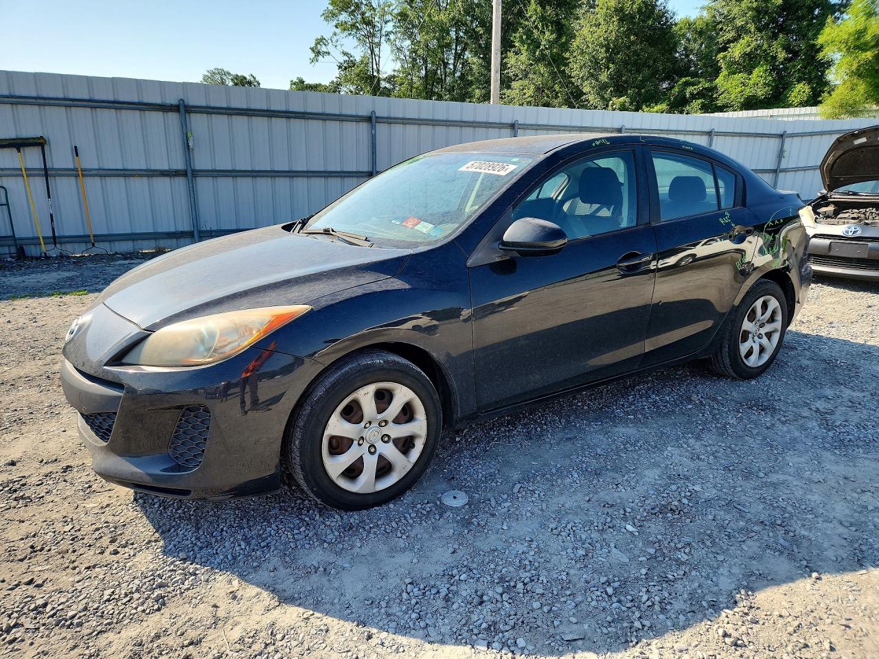 2013 Mazda 3 I Черный vin: JM1BL1U77D1715211