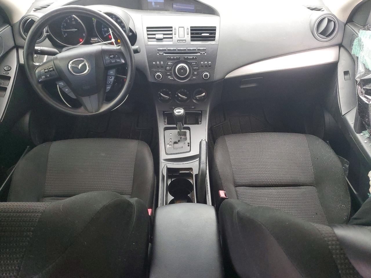 2013 Mazda Mazda 3 White vin: JM1BL1U77D1718240