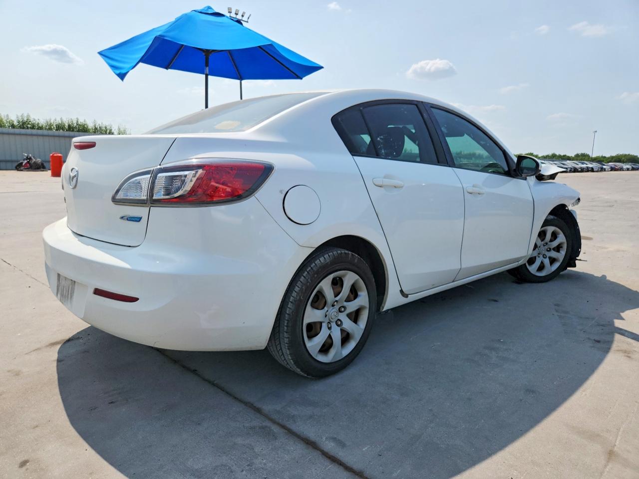 2013 Mazda 3 I Белый vin: JM1BL1U77D1721140