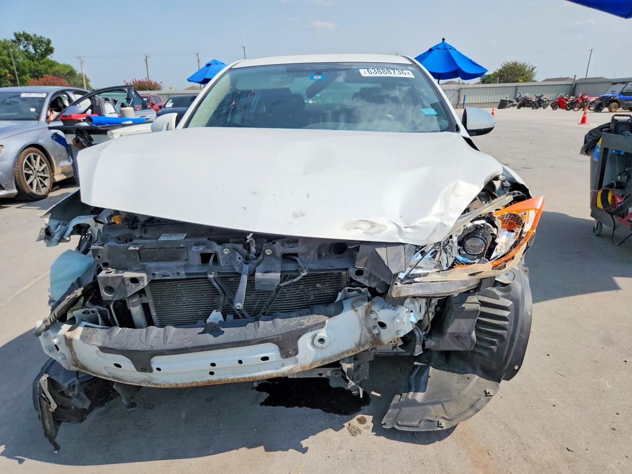 2013 Mazda 3 I Белый vin: JM1BL1U77D1721140