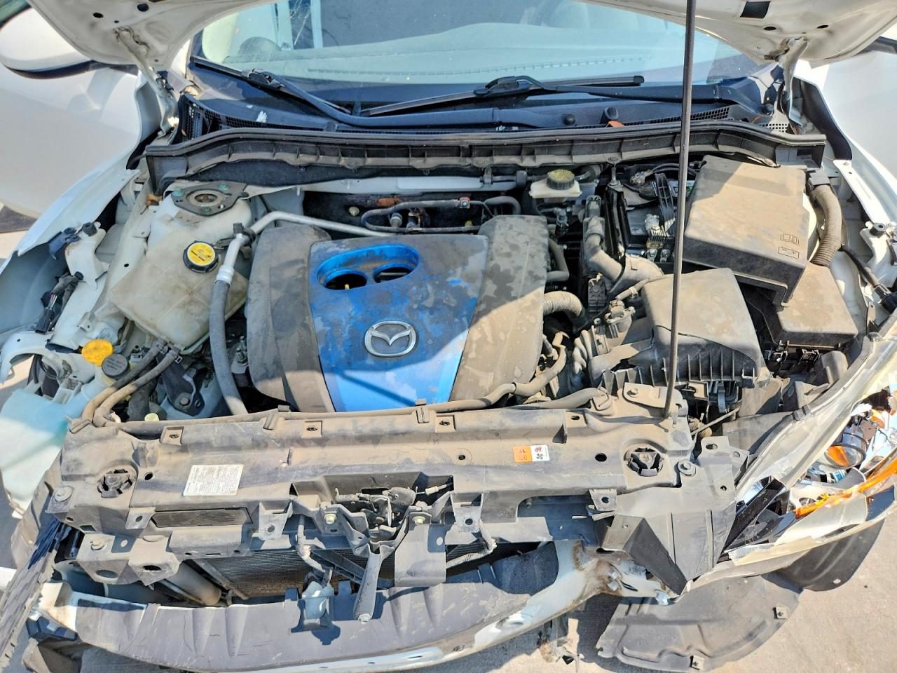 2013 Mazda 3 I Белый vin: JM1BL1U77D1721140