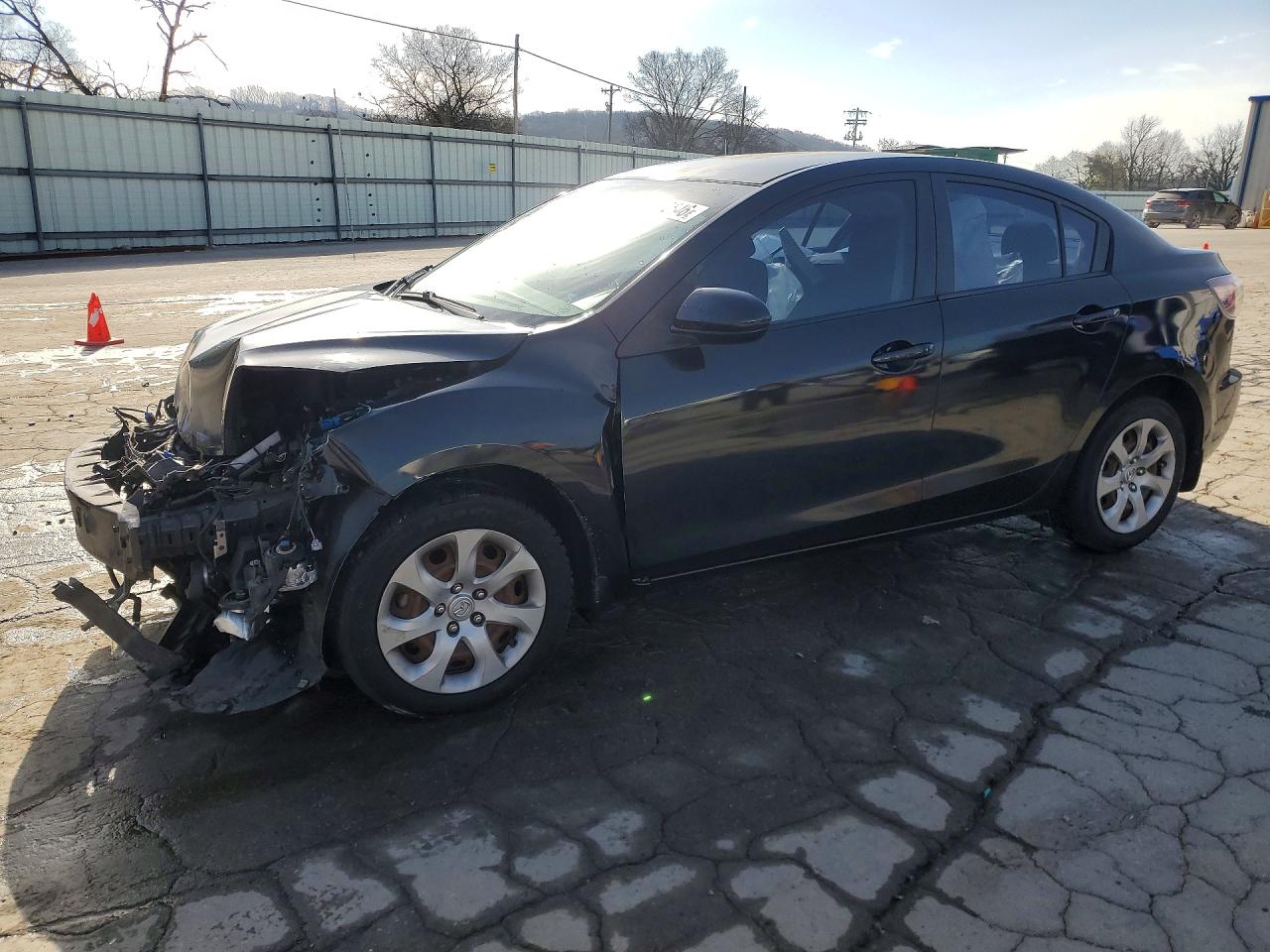 2013 Mazda 3 I Black vin: JM1BL1U77D1835168