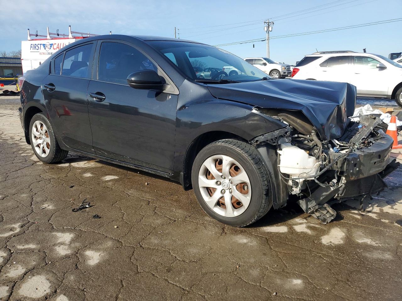 2013 Mazda 3 I Black vin: JM1BL1U77D1835168