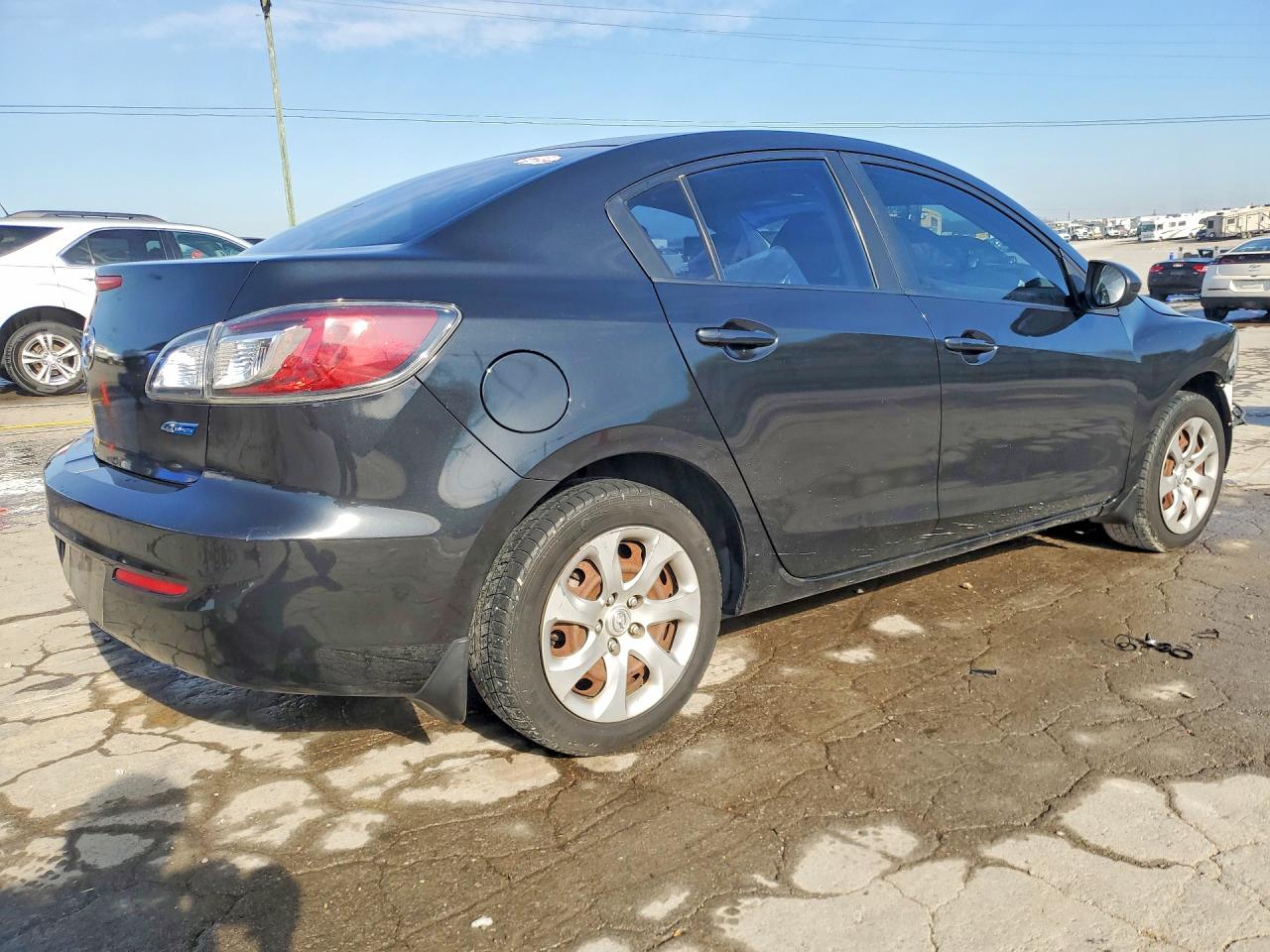 2013 Mazda 3 I Black vin: JM1BL1U77D1835168