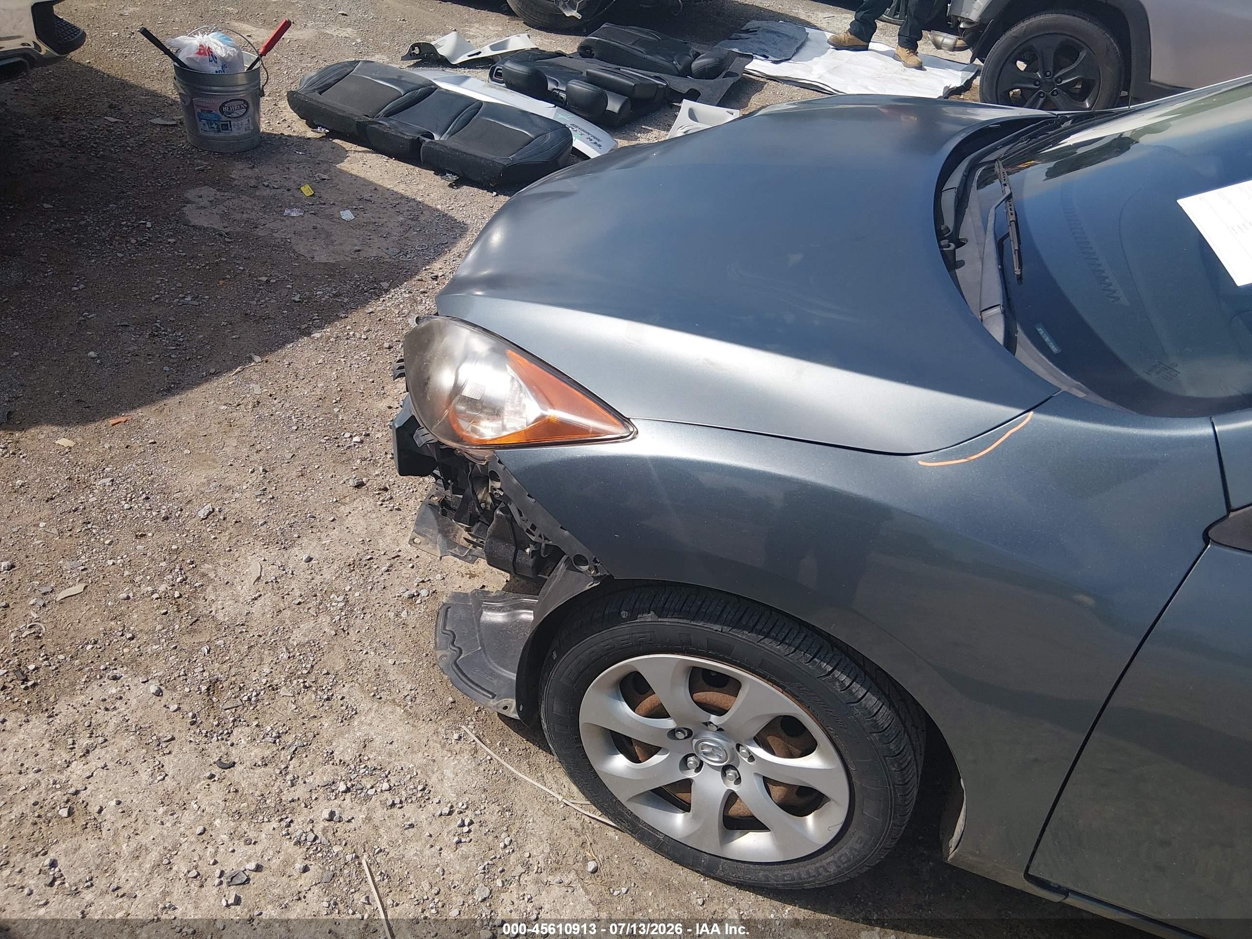 2013 Mazda Mazda3 I Sport Синий vin: JM1BL1U78D1703830