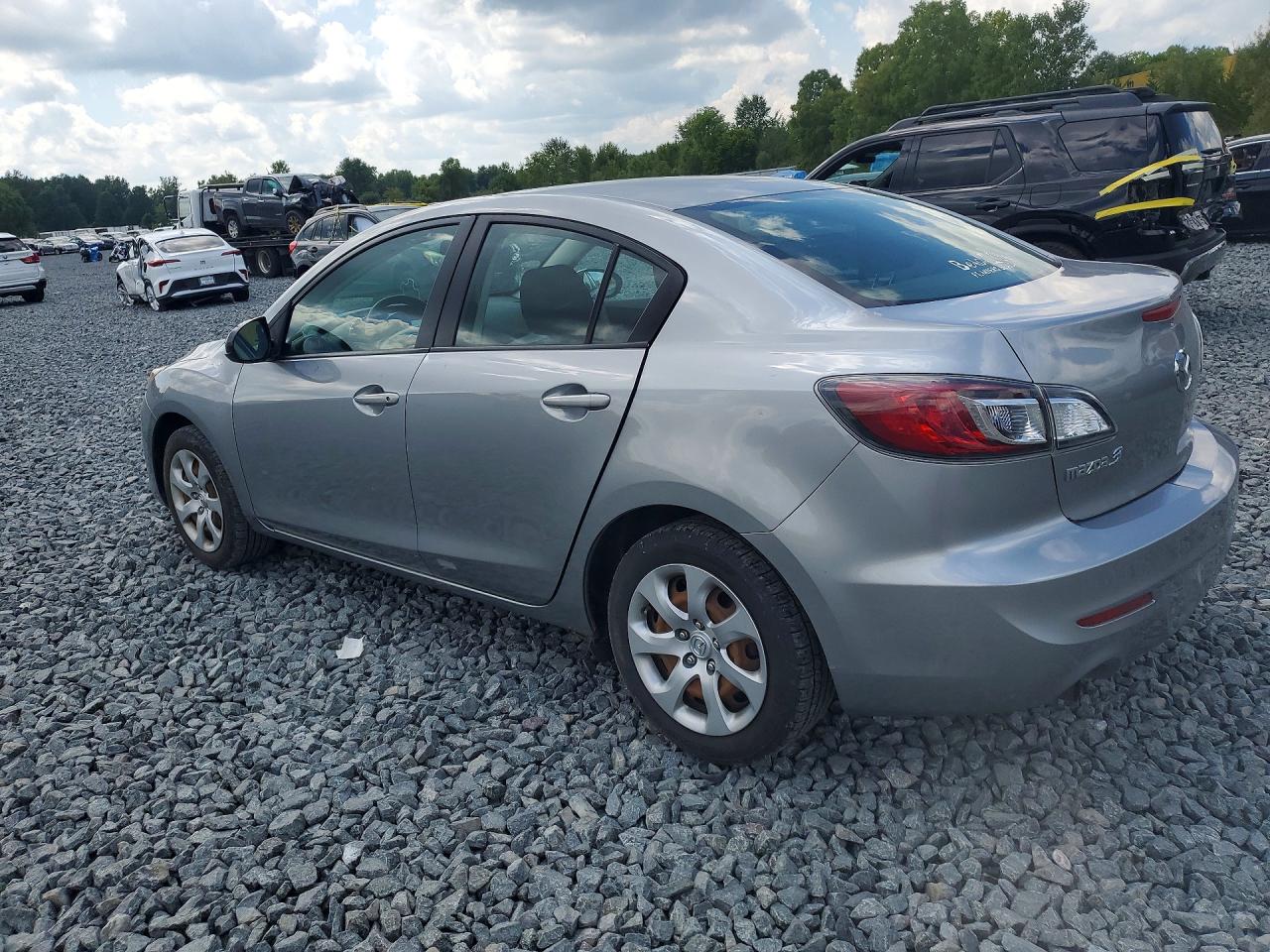 2013 Mazda 3 I Silver vin: JM1BL1U78D1830593