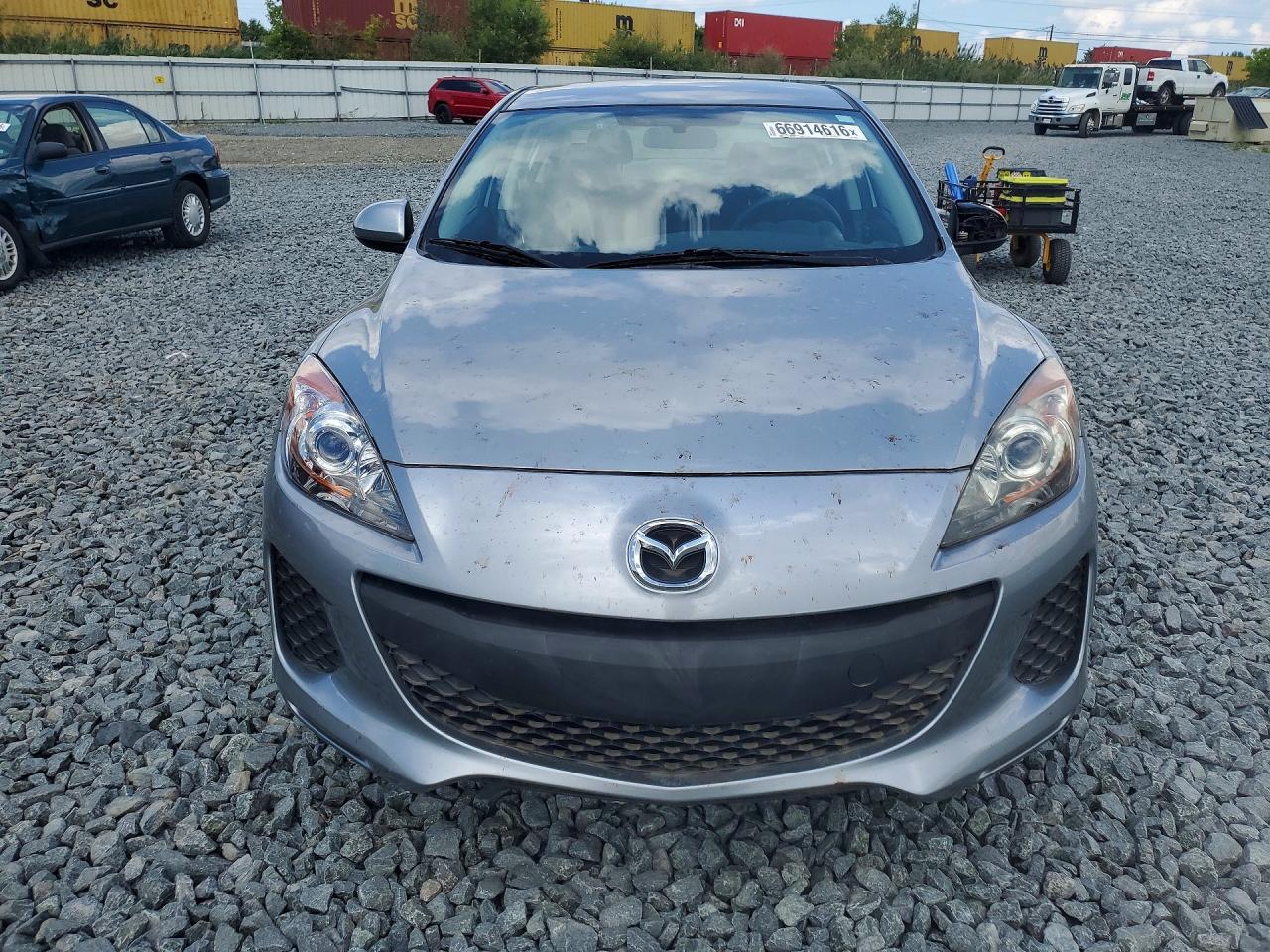 2013 Mazda 3 I Silver vin: JM1BL1U78D1830593
