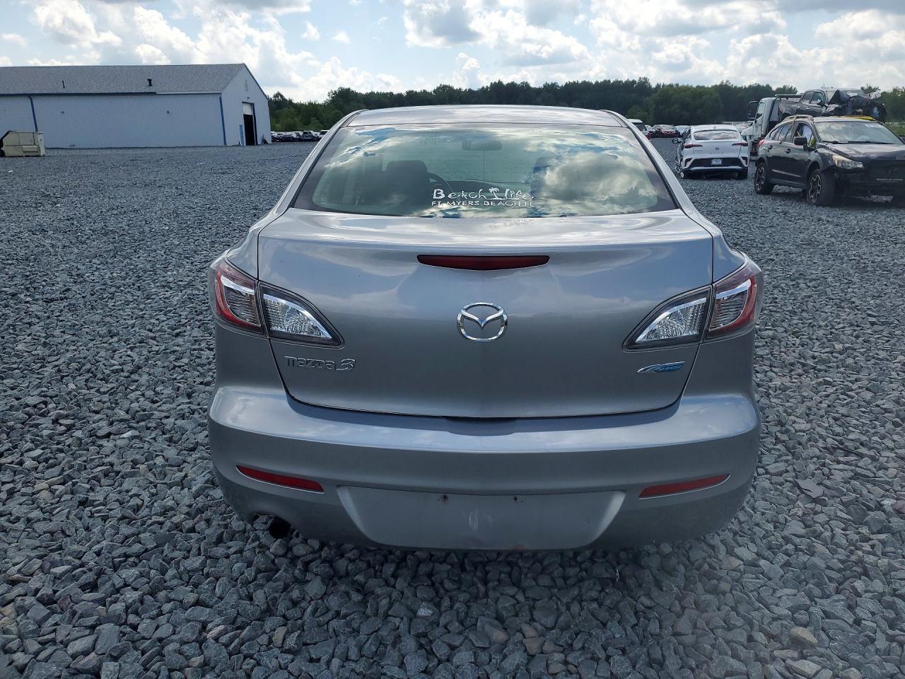 2013 Mazda 3 I Silver vin: JM1BL1U78D1830593