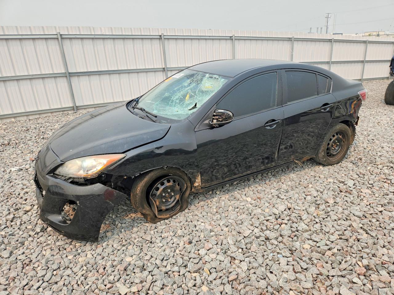 2013 Mazda 3 I Black vin: JM1BL1U78D1846681