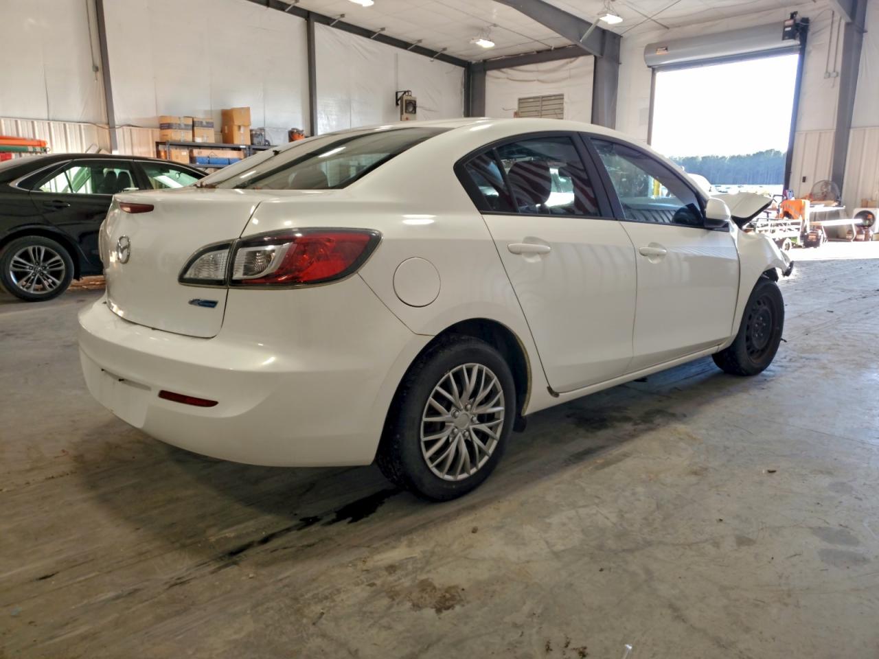 2013 Mazda 3 I White vin: JM1BL1U79D1709829