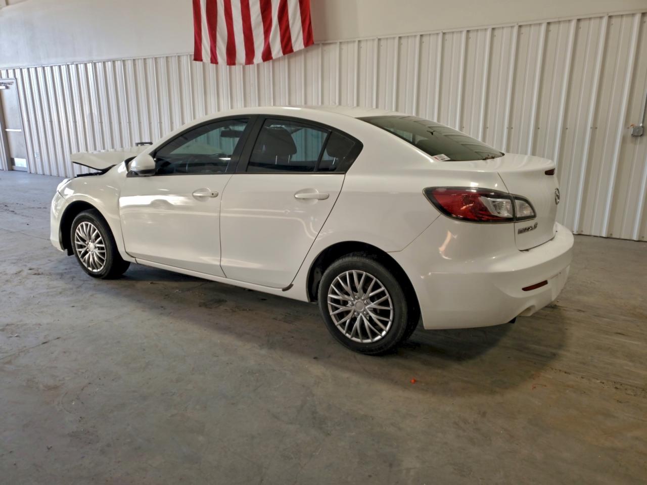 2013 Mazda 3 I White vin: JM1BL1U79D1709829