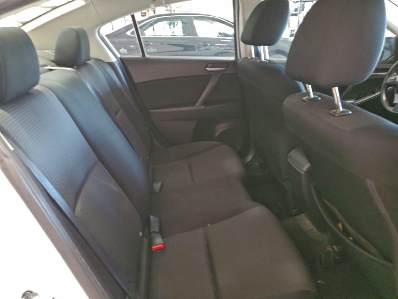 2013 Mazda 3 I White vin: JM1BL1U79D1709829