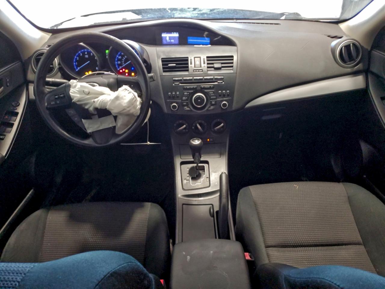 2013 Mazda 3 I White vin: JM1BL1U79D1709829