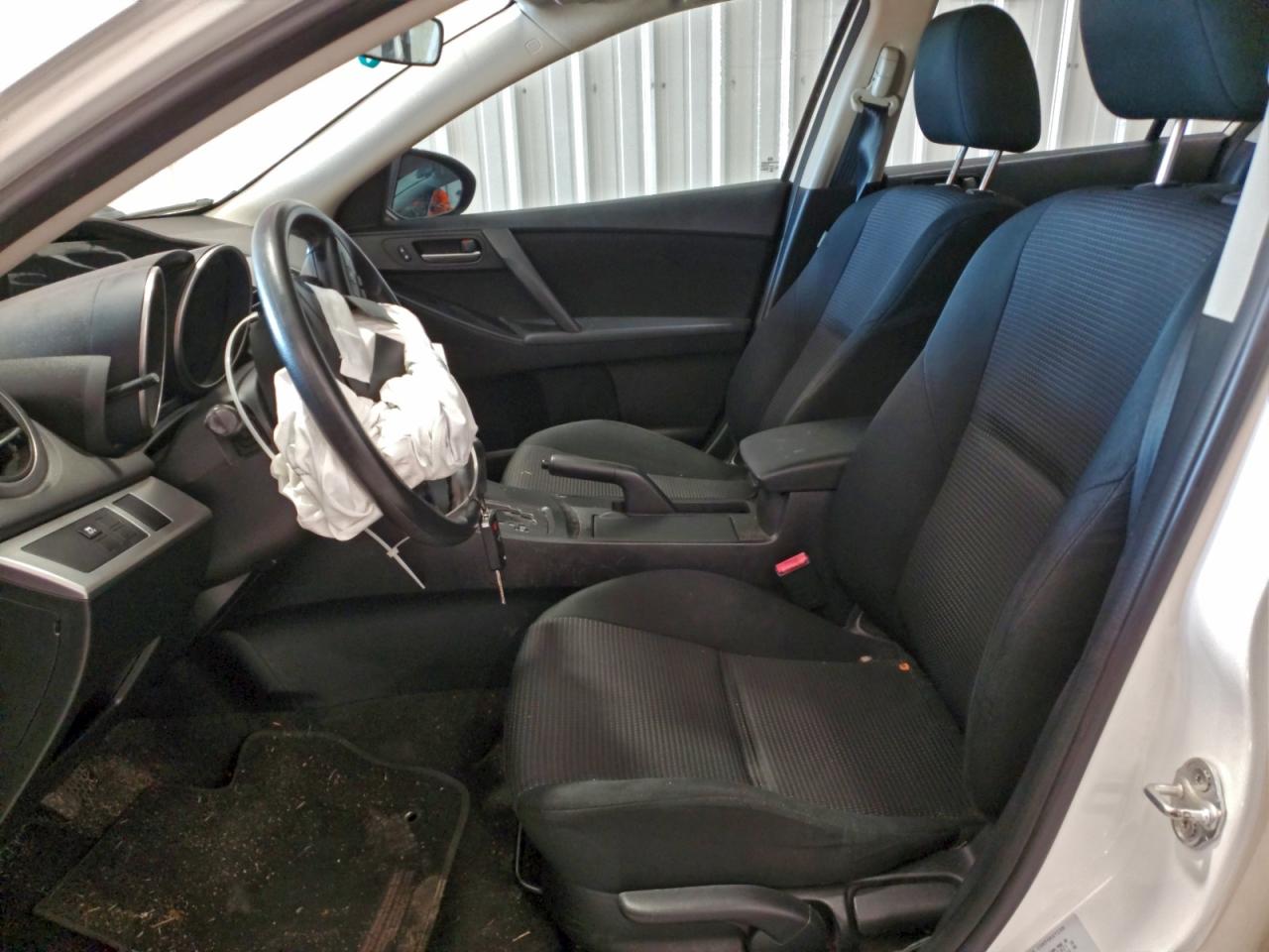 2013 Mazda 3 I White vin: JM1BL1U79D1709829
