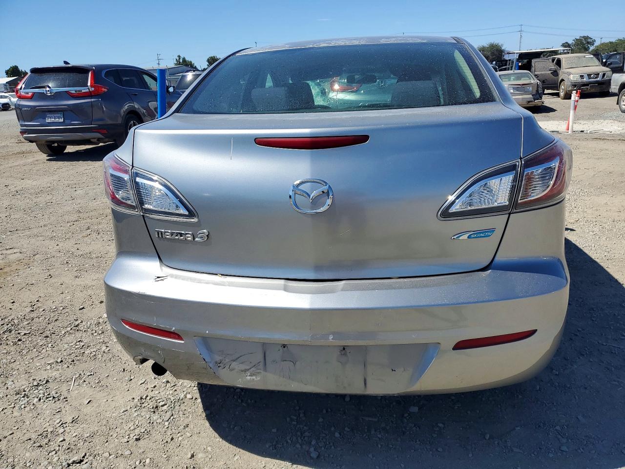 2013 Mazda 3 I Silver vin: JM1BL1U79D1760747