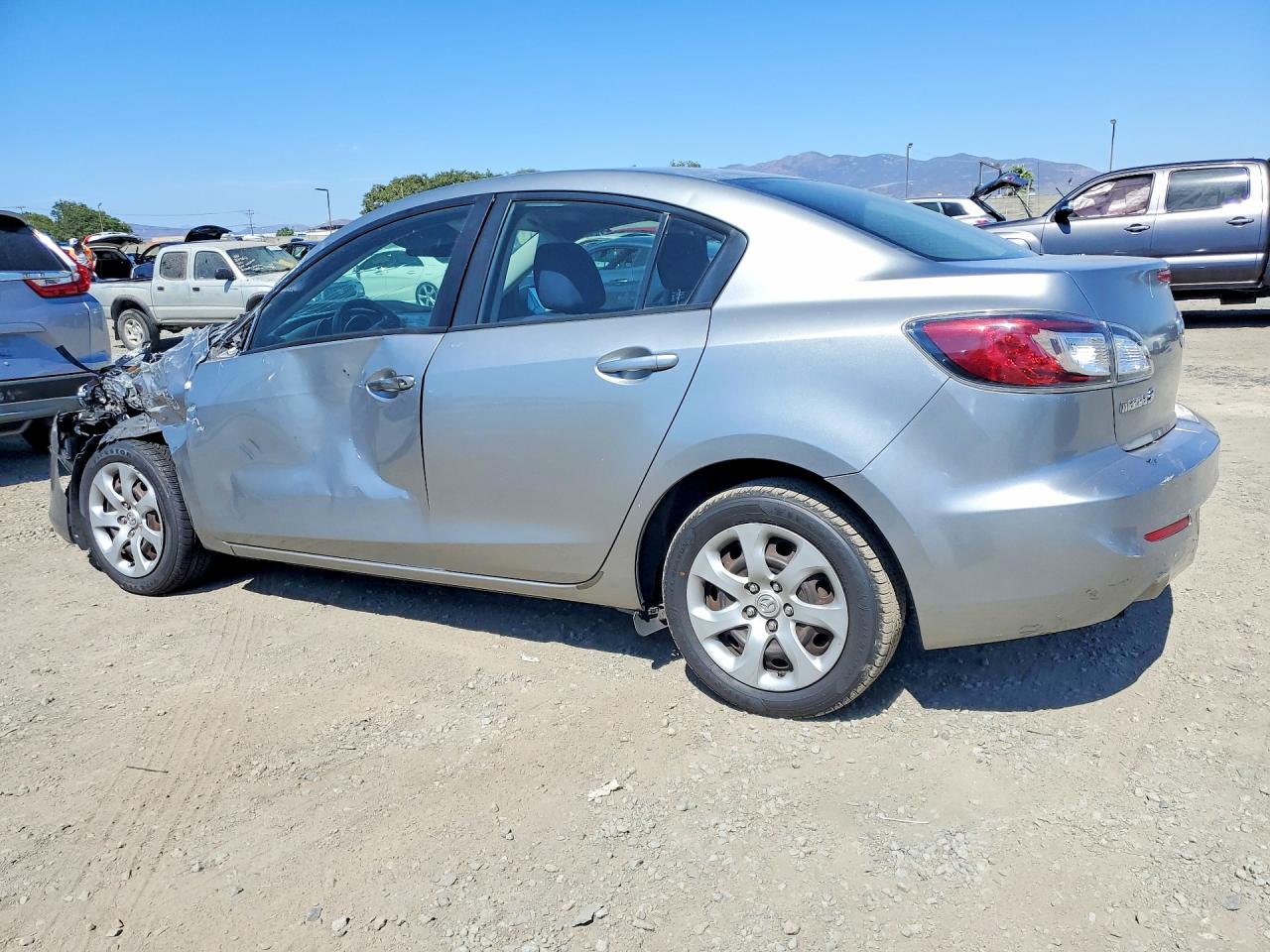 2013 Mazda 3 I Silver vin: JM1BL1U79D1760747
