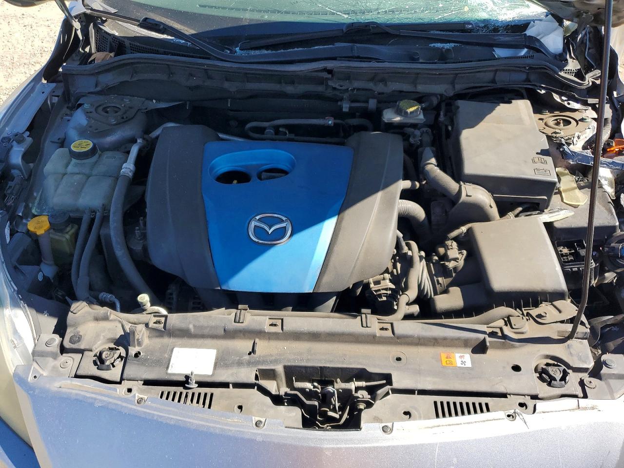 2013 Mazda 3 I Silver vin: JM1BL1U79D1760747