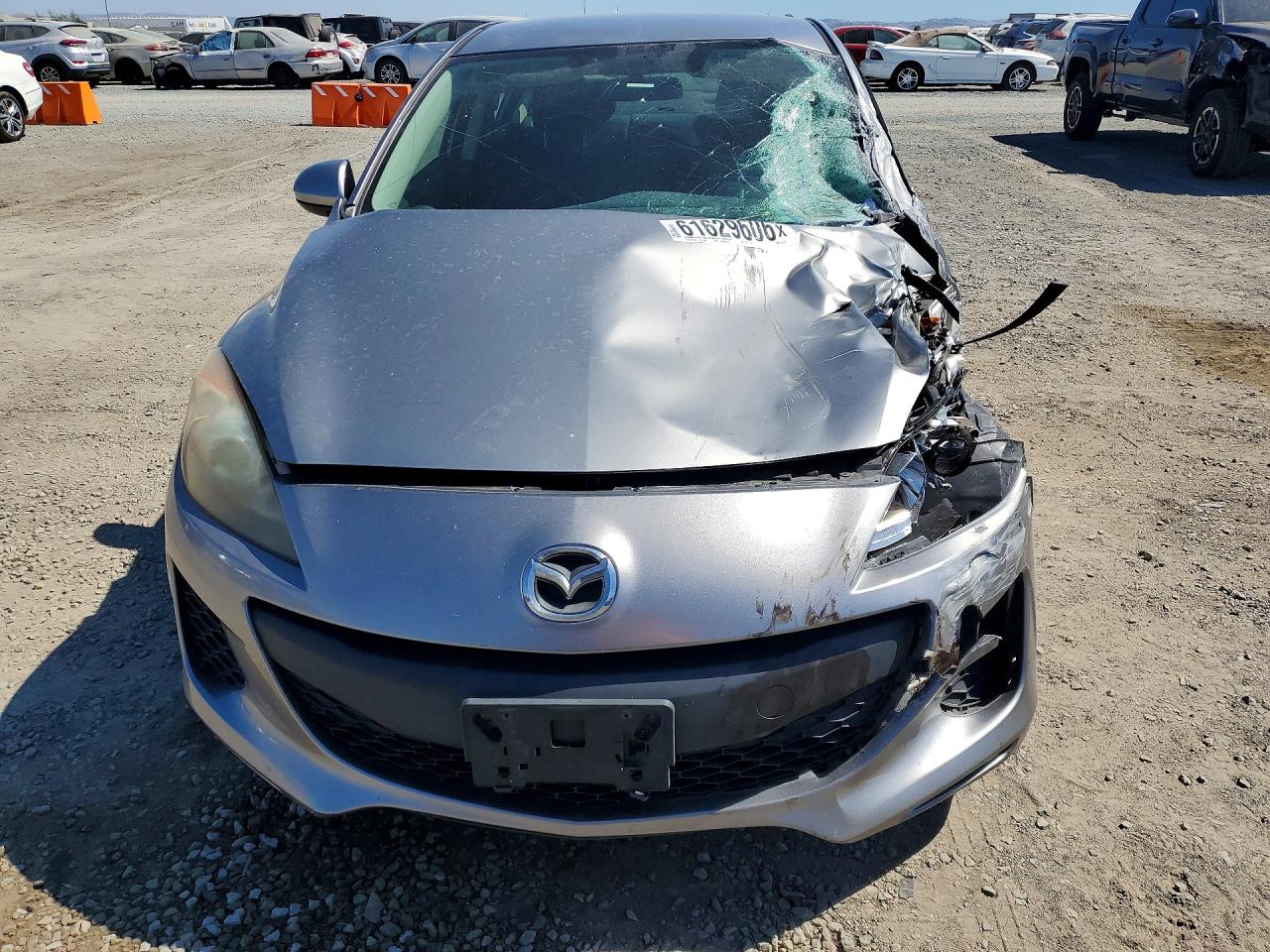 2013 Mazda 3 I Silver vin: JM1BL1U79D1760747