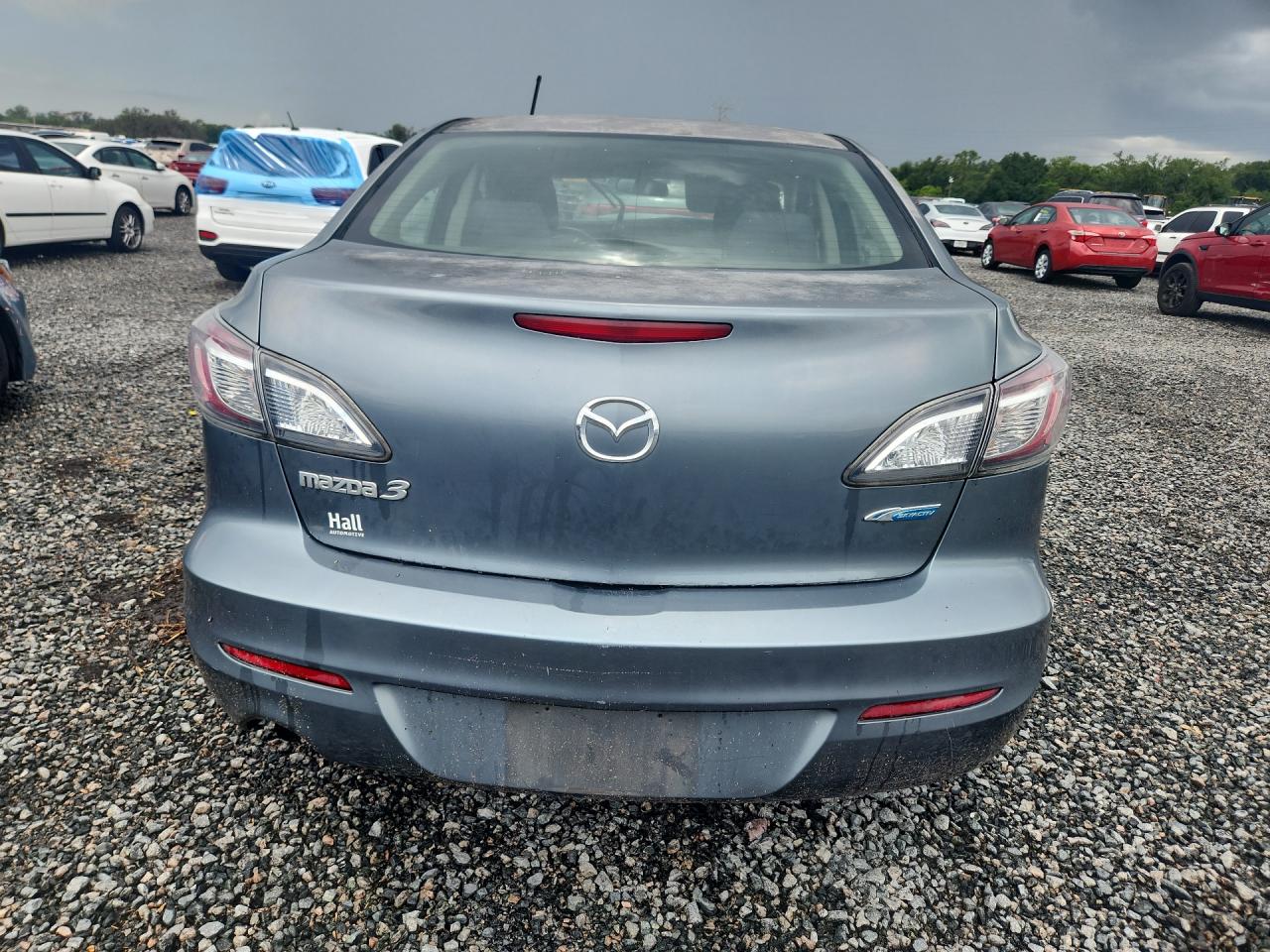2013 Mazda 3 I Серый vin: JM1BL1U7XD1701299