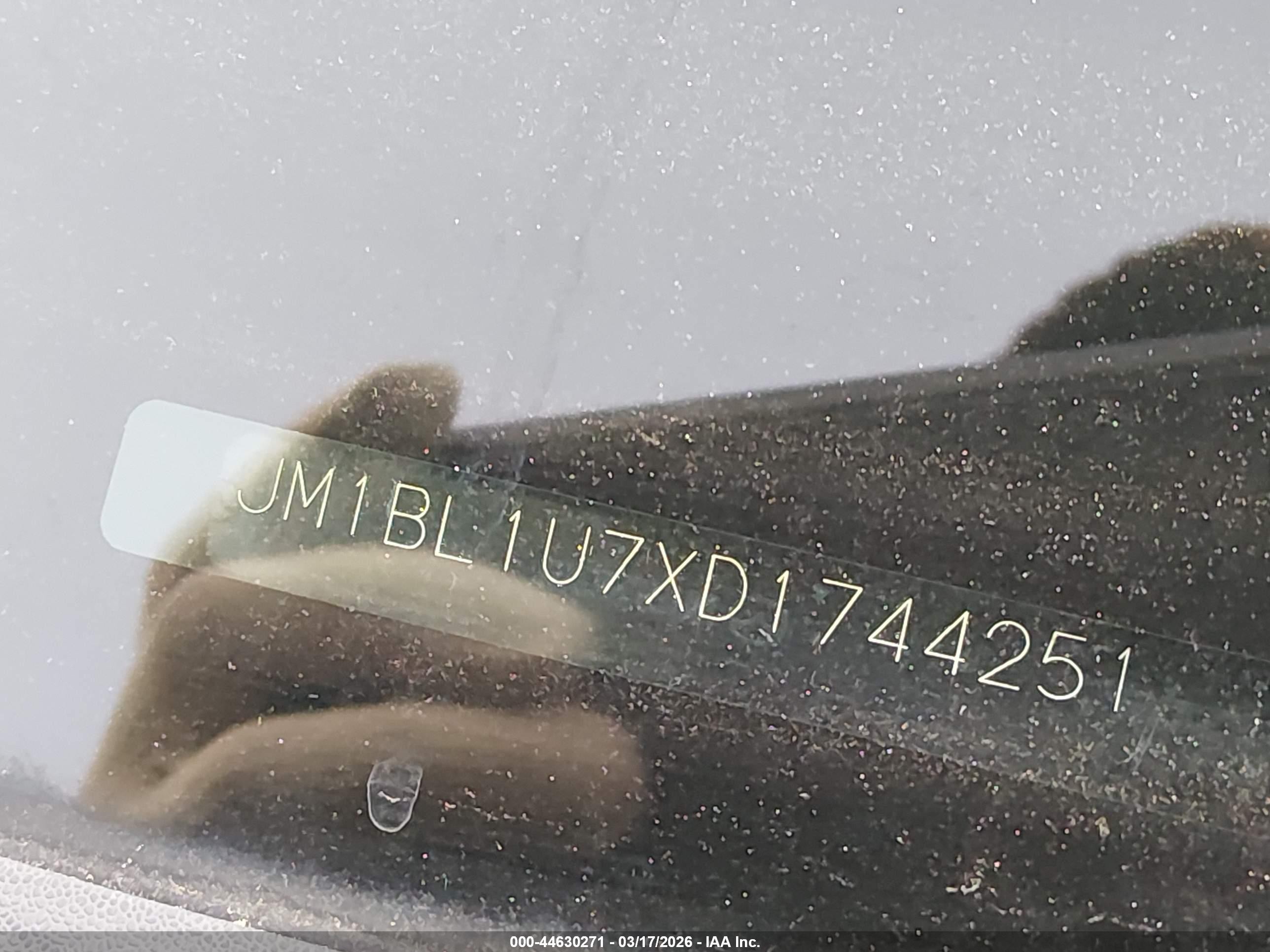 2013 Mazda Mazda3 I Sport Black vin: JM1BL1U7XD1744251
