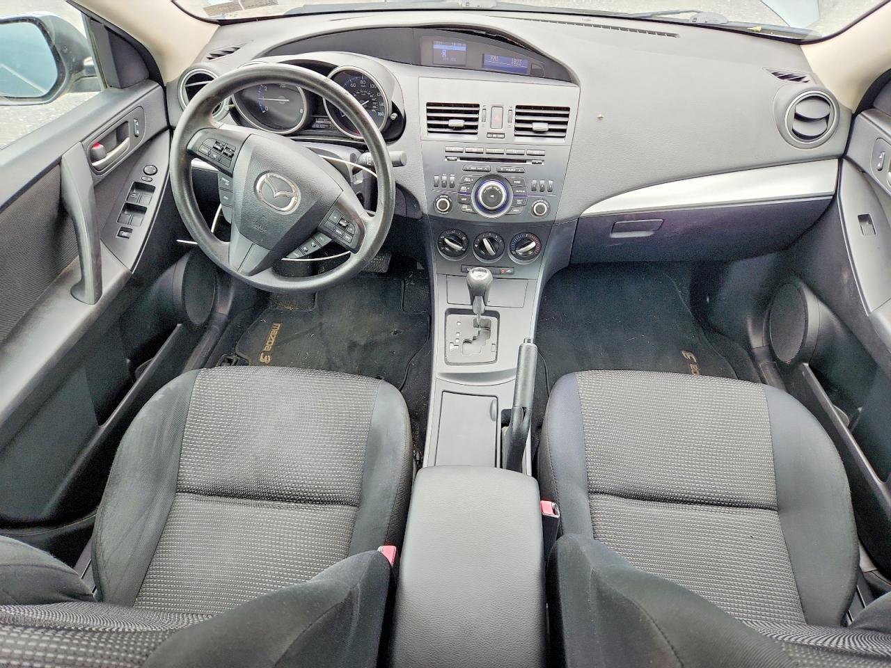 2013 Mazda 3 I Gray vin: JM1BL1U85D1703146