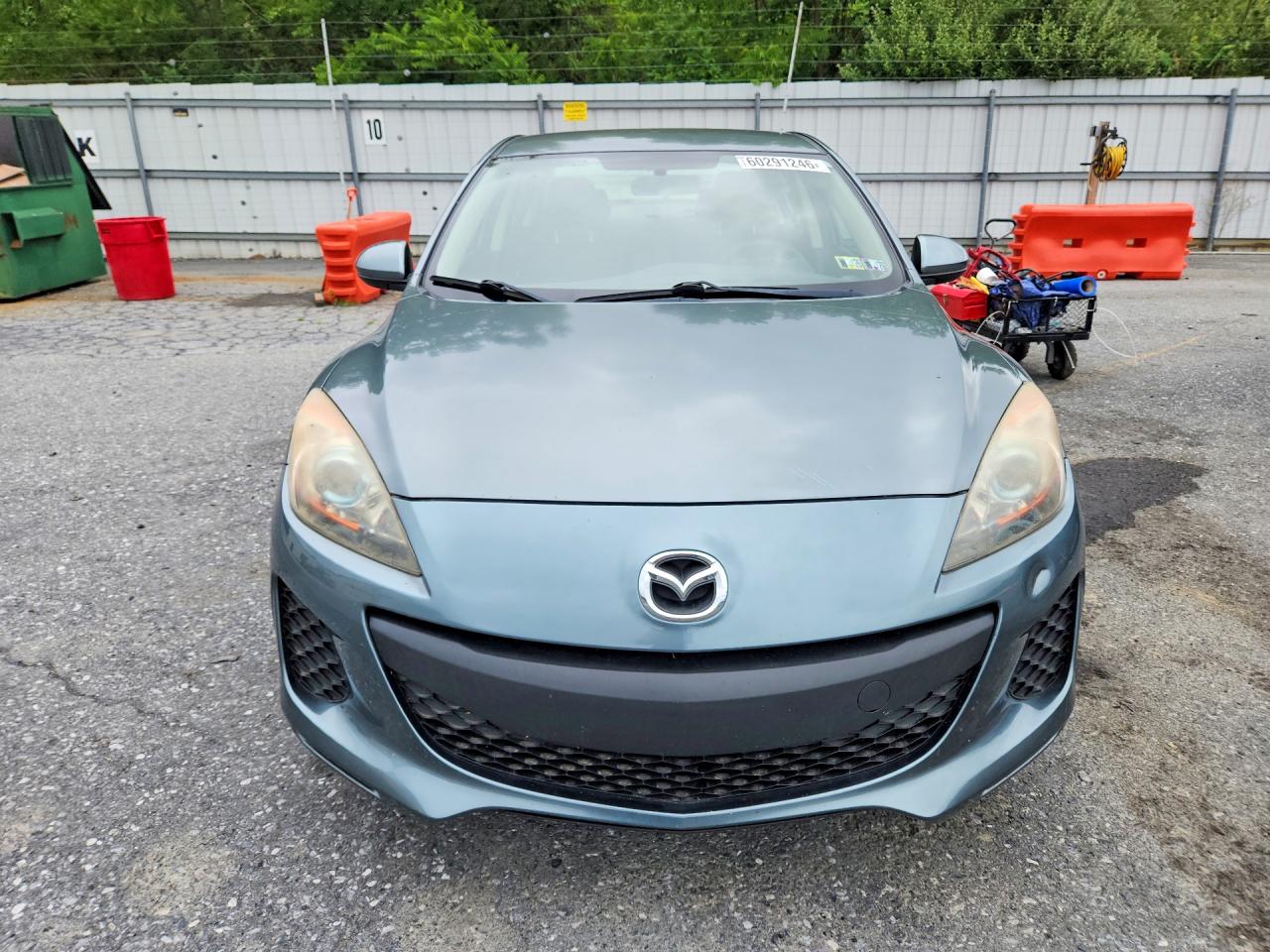 2013 Mazda 3 I Gray vin: JM1BL1U85D1703146