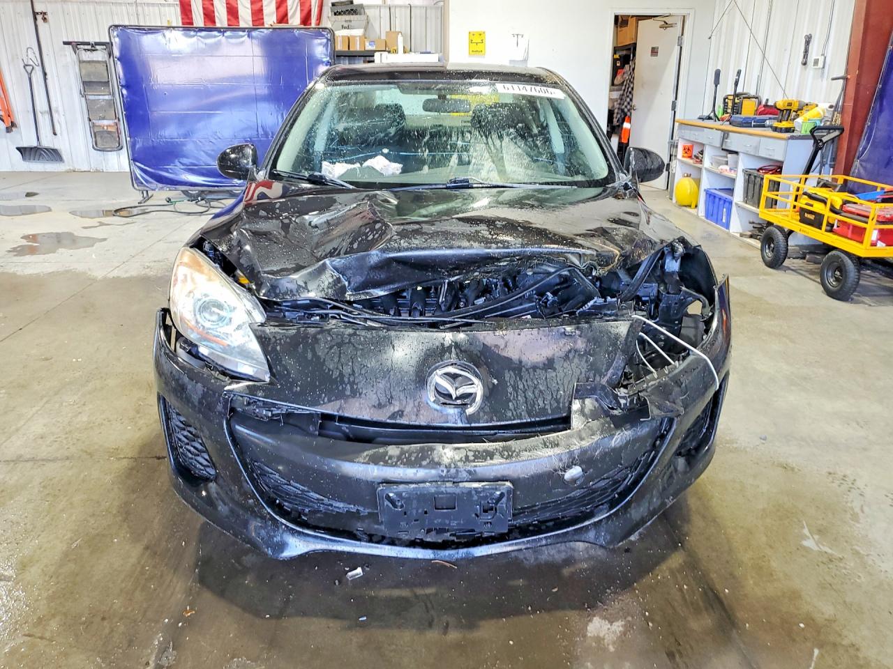 2013 Mazda 3 I Black vin: JM1BL1U86D1702393