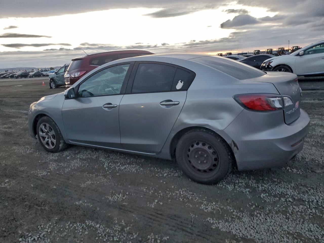 2013 Mazda 3 I Gray vin: JM1BL1U87D1702502