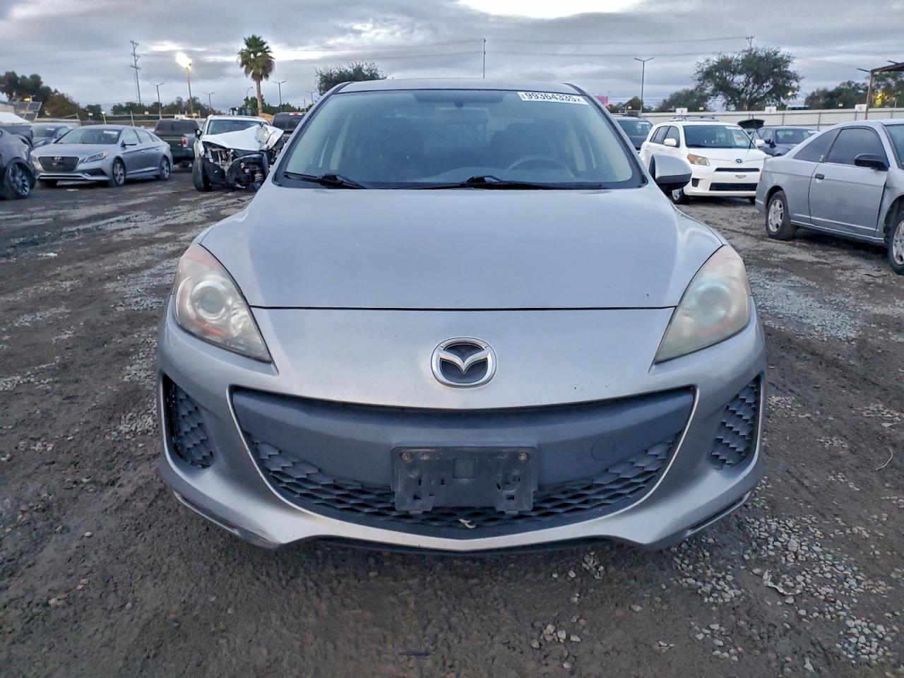 2013 Mazda 3 I Gray vin: JM1BL1U87D1702502