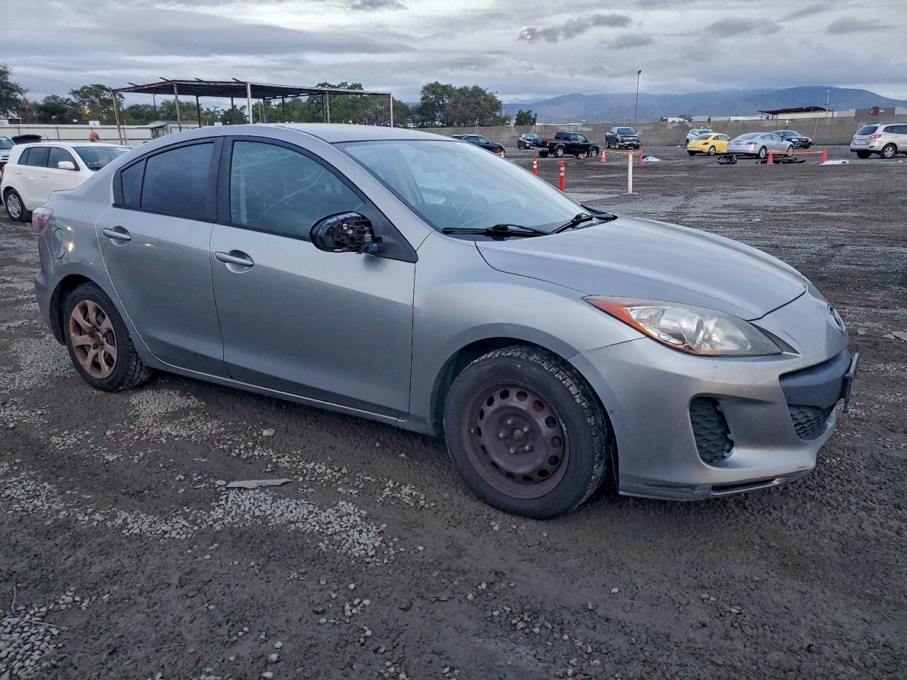 2013 Mazda 3 I Gray vin: JM1BL1U87D1702502