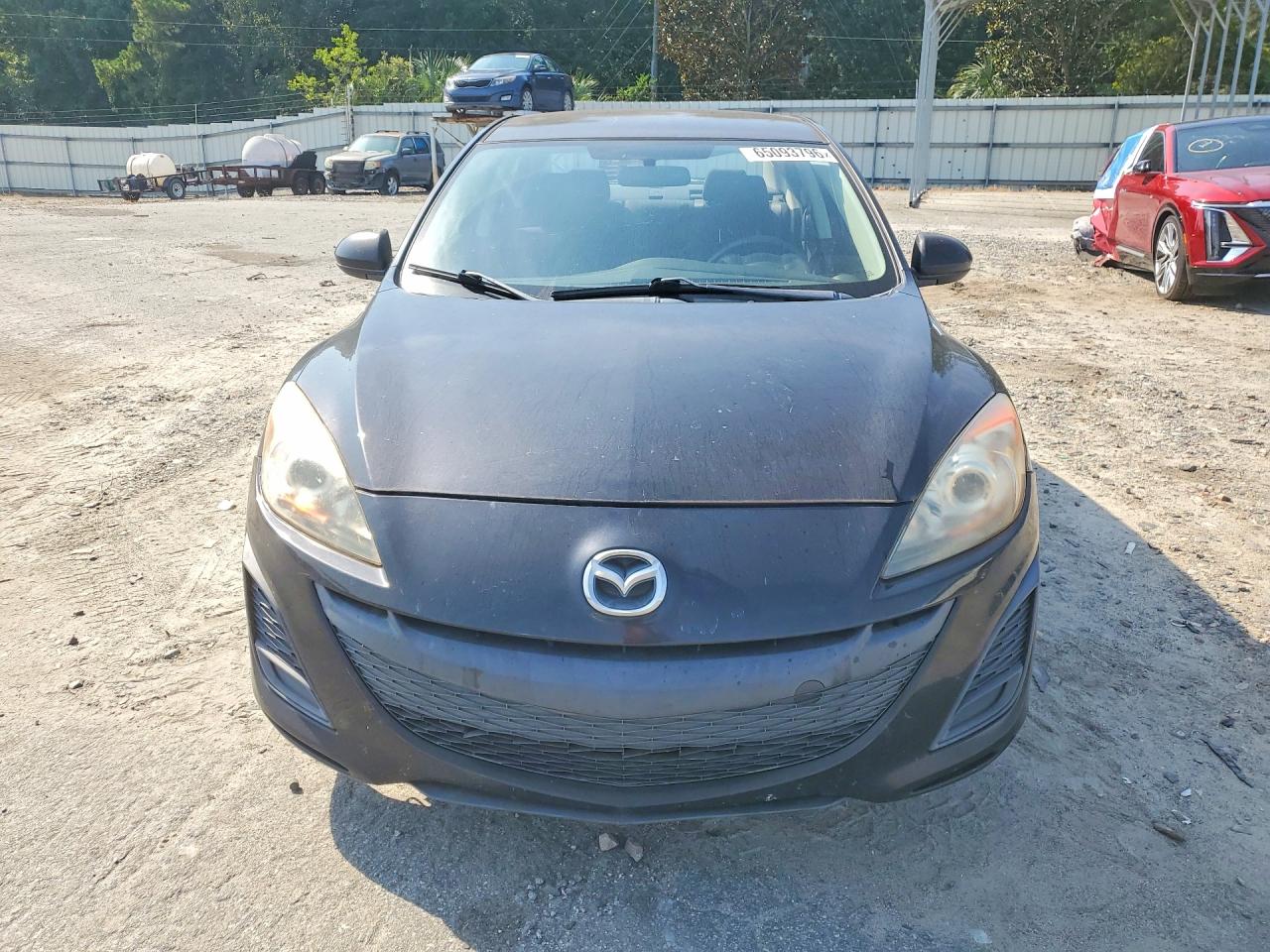 2011 Mazda 3 I Black vin: JM1BL1UF0B1496435