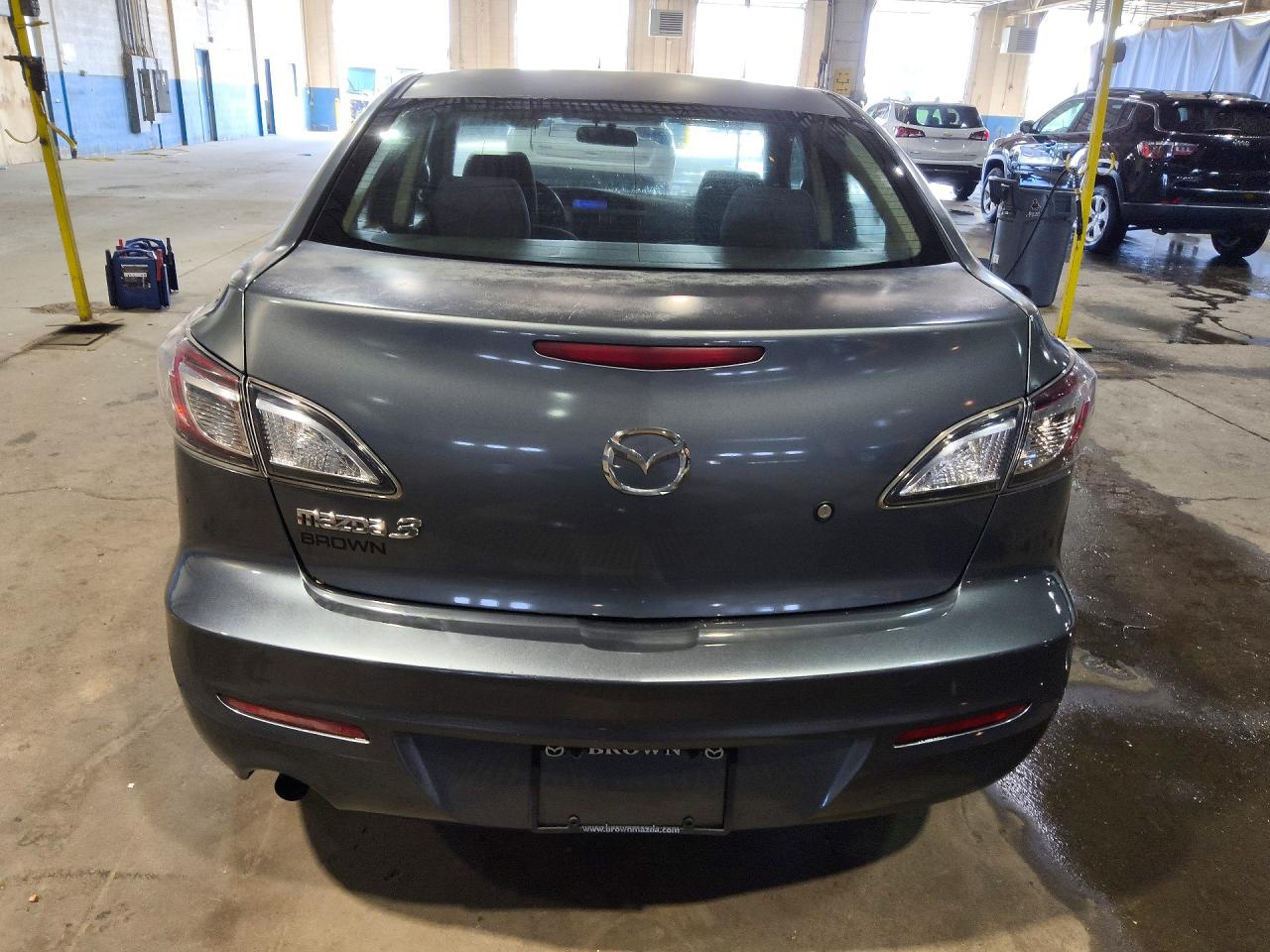 2012 Mazda 3 I Серый vin: JM1BL1UF0C1501733