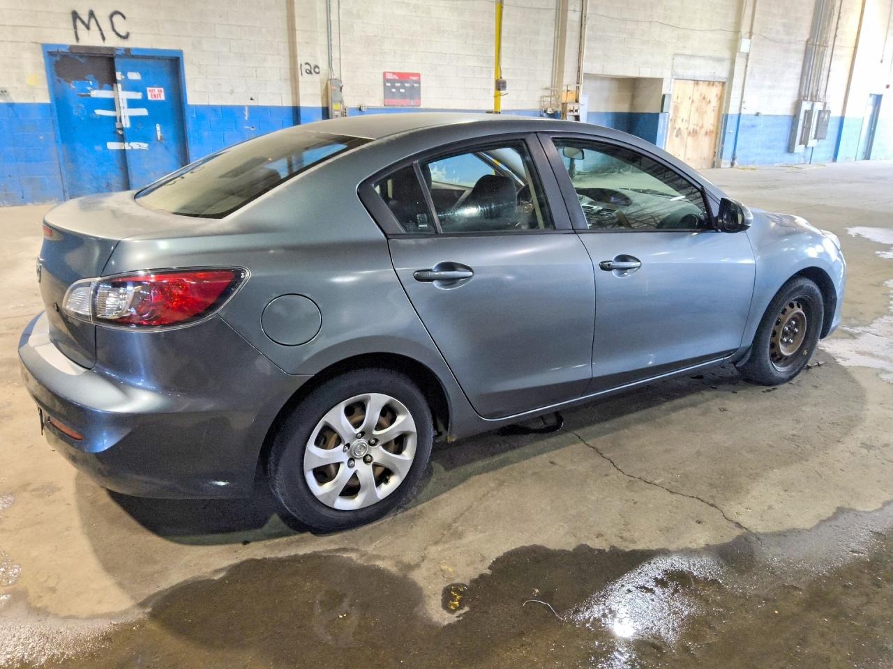 2012 Mazda 3 I Серый vin: JM1BL1UF0C1501733