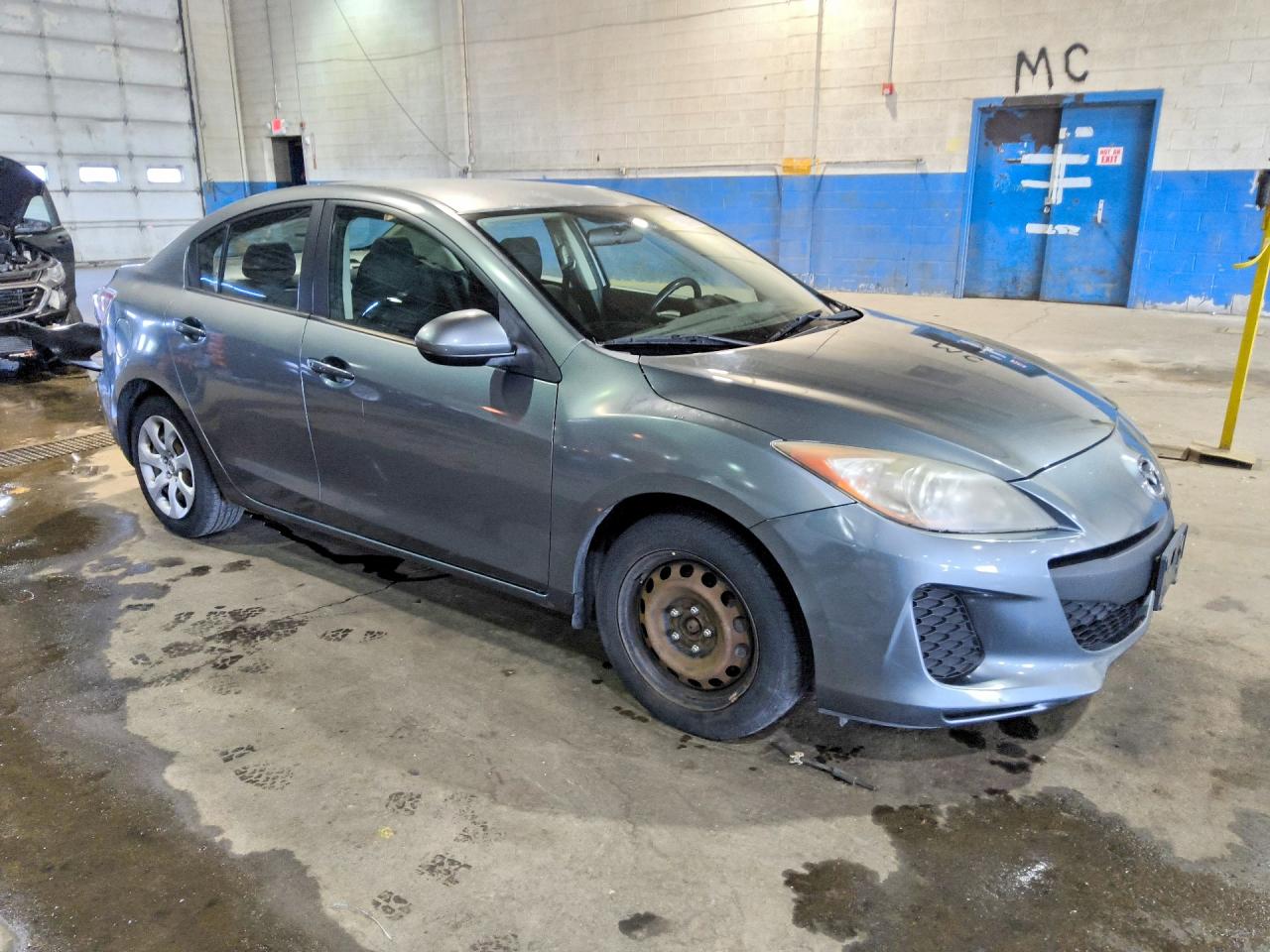 2012 Mazda 3 I Серый vin: JM1BL1UF0C1501733