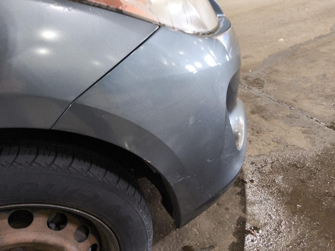 2012 Mazda 3 I Серый vin: JM1BL1UF0C1501733 Damage: Front Bumper/Cover, Previous Repair, Substandard Repair
