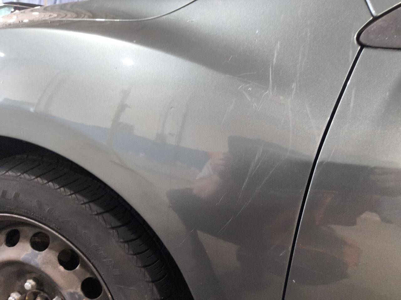 2012 Mazda 3 I Серый vin: JM1BL1UF0C1501733 Damage: Left Front Fender, Heavy Scratch, > 12 Inches