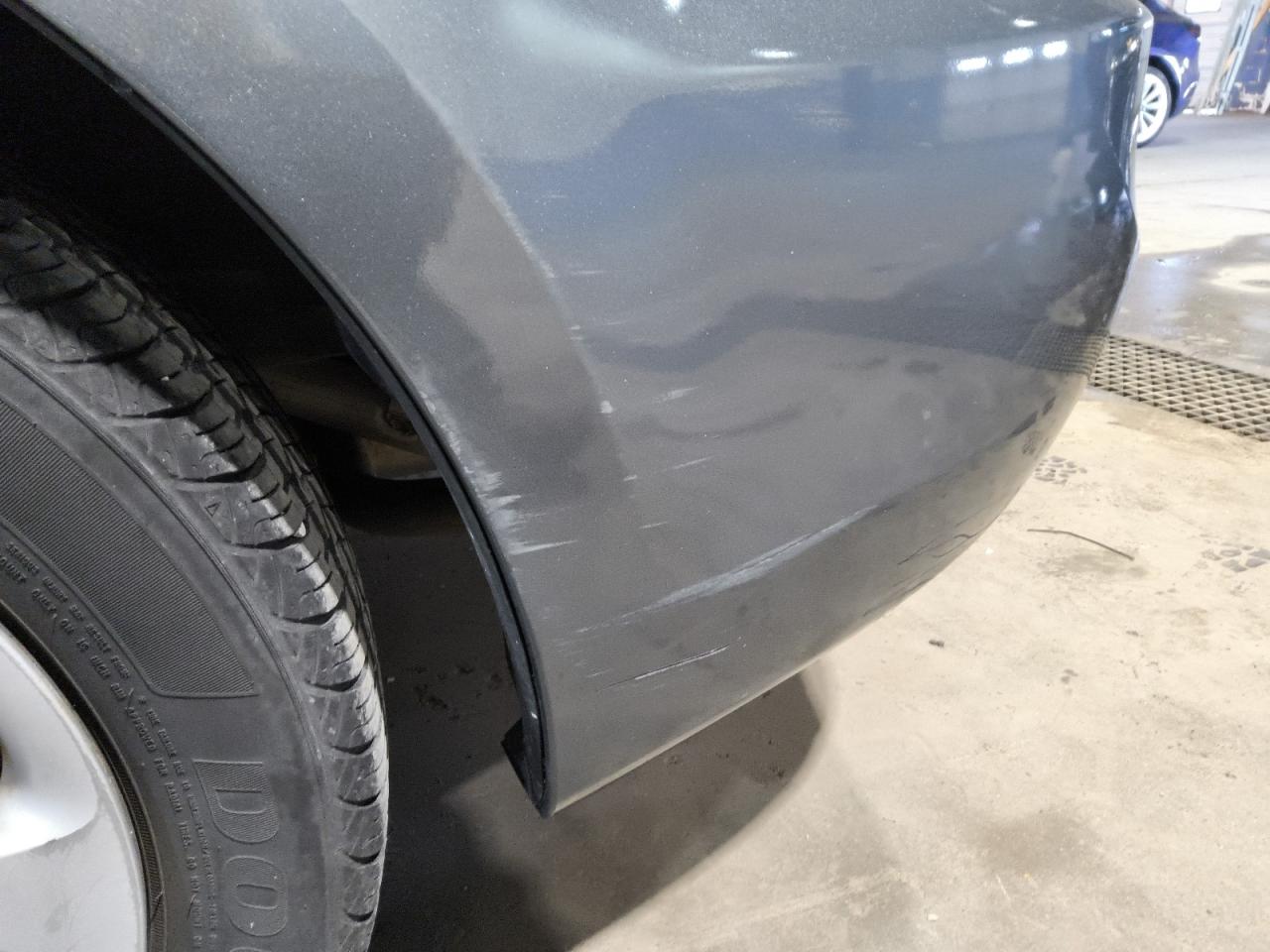 2012 Mazda 3 I Серый vin: JM1BL1UF0C1501733 Damage: Rear Bumper/Cover, Previous Repair, Substandard Repair