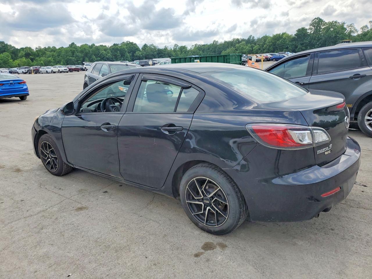 2012 Mazda 3 I Черный vin: JM1BL1UF0C1501909