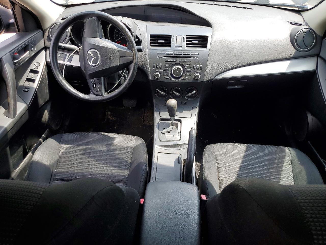 2012 Mazda 3 I Черный vin: JM1BL1UF0C1501909