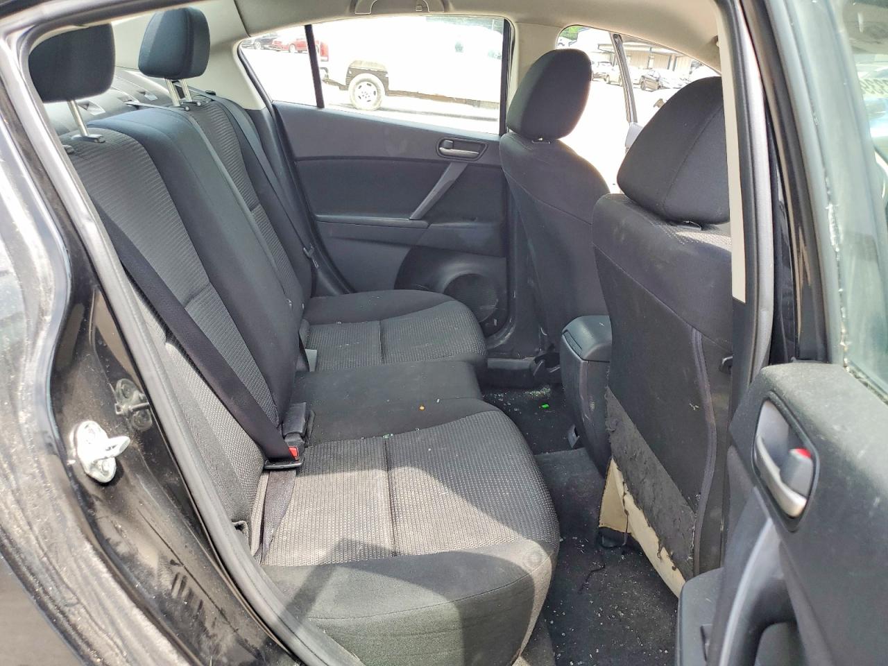 2012 Mazda 3 I Черный vin: JM1BL1UF0C1501909