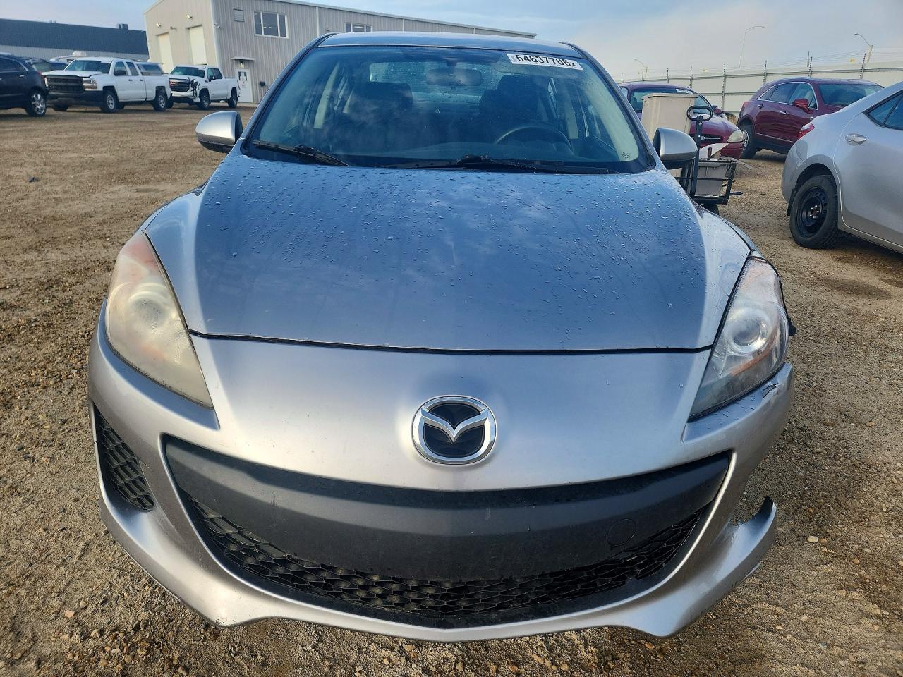 2013 Mazda 3 I Серебряный vin: JM1BL1UF0D1758215